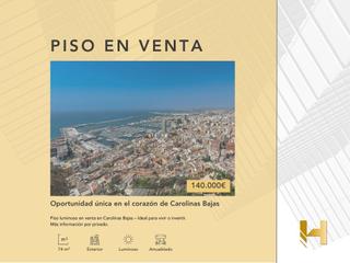 Appartement à Carolinas Altas. Oportunidad de inversión en zona consolidada de alicante
