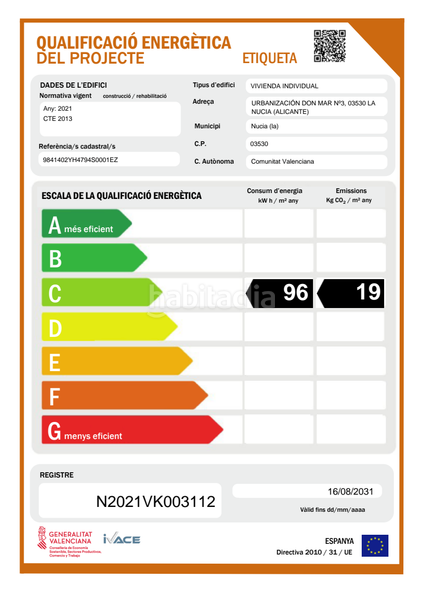 Foto cf0124b5-b193-4574-8837-c68c132db4ce. House with parking in Coloma Nucia (la)