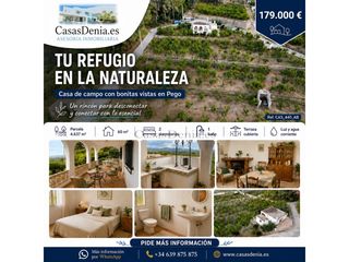 Masia  Partida sorell. Casa de campo con bonitas vistas