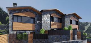 Casa adossada a Soldeu-Incles. Casa adosada obra nueva con jardín para comprar en incles  casa