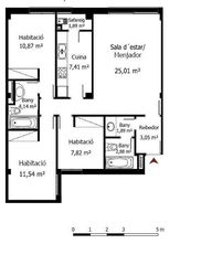 3-bedroom flat for sale in Sant Julià de Lòria · 46 of 60