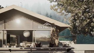 Xalet a L´Aldosa-Anyós. Chalet obra nueva con jardín para comprar en anyòs