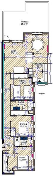 Foto 56f064c4-d88d-4edc-9ee4-40100a390ac9. Rent penthouse with heating in Ibiza Madrid