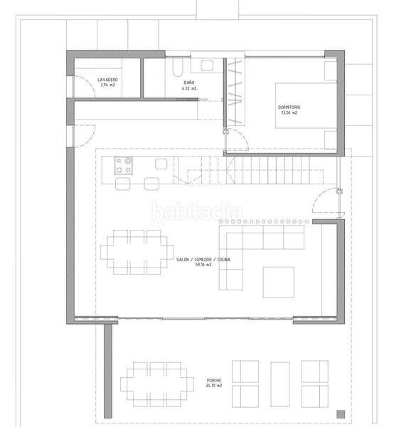 Foto a9251324-823f-4304-87a4-c4e61a25505b. Chalet mit heizung parking pool in El Pinar de Campoverde Pilar de la Horadada