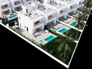 Chalet in La Regia. Obra nueva  villa 3 dormitorios, piscina, parking, y solarium