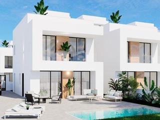 Chalet à La Regia. Obra nueva  villa 3 dormitorios, piscina, parking, y solarium