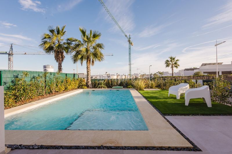 Foto e65e374f-4920-4102-949c-4b9b5d61a650. Chalet avec chauffage parking piscine dans Algorfa