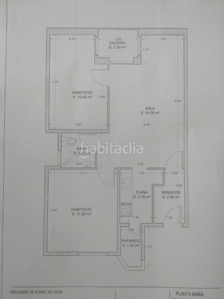 Foto e1b05b3e-e258-44b1-9f43-7ea00b2c024a. Piso en carrer de mallorca 643 56 m2. 2 habitaciones, ascensor. muy luminoso en Barcelona