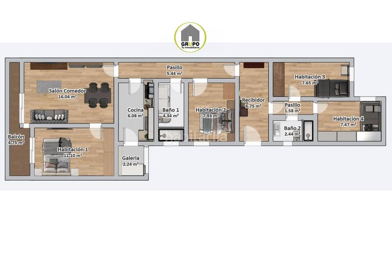 Foto 99adfa4f-3646-4730-9f98-5fc92dde5995. Appartement avec chauffage dans Can Baró Barcelona