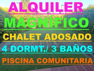 Lloguer Xalet a Valdepelayo-Montepinos-Arroyo Culebro. Magnífico chalet adosado en arroyo culebro