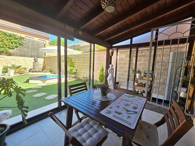 Foto bc5bf1bb-41fe-478e-83c9-5f67dee7ebdd. Casa a schiera con riscaldamento in Los Hueros Villalbilla