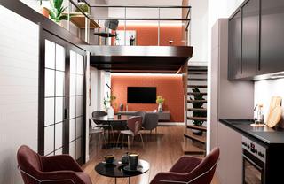 Loft à Campoamor. Costa blanca eiendom presenta este exclusivo proyecto de obra nu