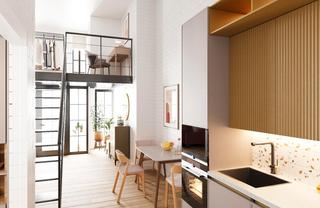 Loft à Campoamor. Costa blanca eiendom presenta este exclusivo proyecto de obra nu