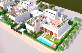 Xalet a Mar Menor golf. Costa blanca eiendom presenta este exclusivo proyecto de 4 villa