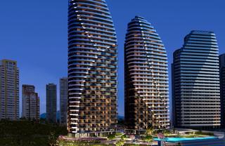 Apartamento en Playa Poniente. Costa blanca eiendom presenta este exclusivo residencial compues