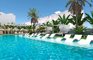 Rez-de-chaussée à Torre de la Horadada. Costa blanca eiendom presenta este exclusivo proyecto, que combi