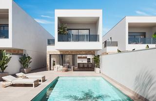 Chalet à San Pedro del Pinatar. Costa blanca eiendom presenta este exclusivo complejo residencia