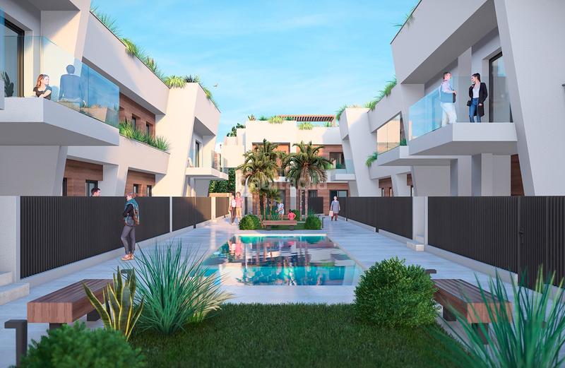 Foto 1fea5a90-11eb-4809-add3-ef31c48e901f. Appartement mit heizung parking pool in Mar Menor golf Torre - Pacheco