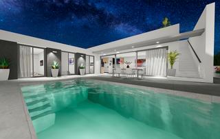 Xalet a San Juan de los Terreros. Costa blanca eiendom presenta este fantastico proyecto de 26 mod
