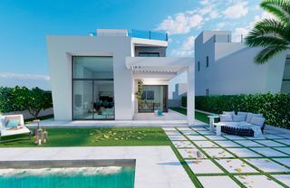 Xalet a Balcón de Finestrat-Terra Marina. Costa blanca eiendom presenta este exclusivo proyecto de villas