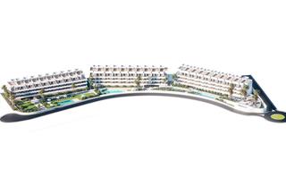 Appartement à Balcón de Finestrat-Terra Marina. Costa blanca eiendom presenta un exclusivo complejo residencial