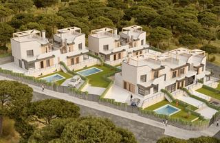 Xalet a Polop. Costa blanca eiendom presenta un nuevo complejo residencial que