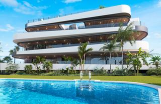 Apartament a Las Lomas de Rame-Bahía Bella. Costa blanca eiendom presenta un elegante y exclusivo complejo r