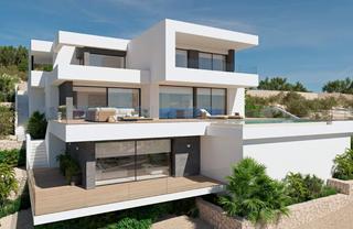 Chalet in Cumbre del Sol. Exclusiva villa de lujo con vistas panorã¡micas de la costa blan