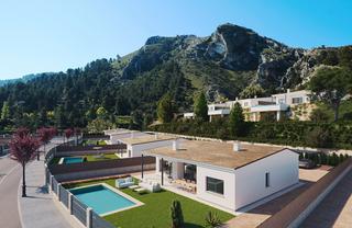 Chalet à Penàguila. Costa blanca eiendom presenta una exclusiva promociãn de 35 vivi