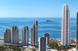 Apartament a Playa Poniente. Costa blanca eiendom presenta un exclusivo residencial en benido