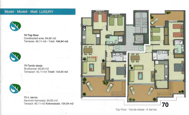 Foto 52c7849f-40e8-4822-8eaa-e4445d4a00f8. Penthouse with heating parking pool in Lomas de Cabo Roig - Los Dolses Orihuela