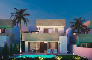 Chalet in Santiago de La Ribera. Costa blanca eiendom presenta este exclusivo conjunto residencia