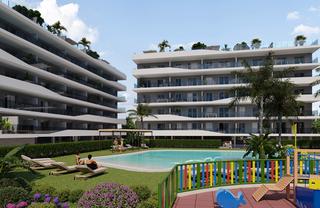 Apartament a Playa Tamarit-Playa Lissa. Costa blanca eiendom presenta este fantãstico ãtico con solãrium