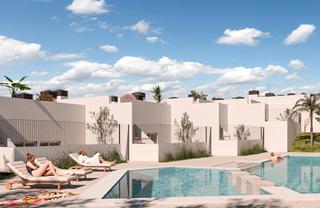 Casa adossada a Monforte del Cid. Costa blanca eiendom presenta este exclusivo proyecto de 54 ados