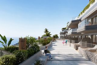 Pis a 1ª línea turística. Apartamento de 2 dormitorios en venta en águilas, con piscina