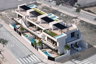 Ático en El salero. Ático de 3 dormitorios en venta en san pedro del pinatar, con pi