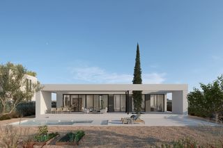 Chalet en Frontline golf. Villa de 3 dormitorios en venta en hacienda del álamo golf resor