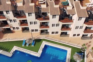 Penthouse in Los geraneos. Ático de 2 dormitorios en venta en águilas, con piscina