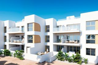 Penthouse  Serena golf. Ático de 2 dormitorios en venta en los alcázares, con piscina