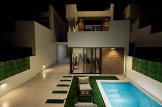 Xalet  Playa la concha. Villa de 3 dormitorios en venta en los alcázares, con piscina