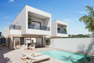 Piso en Las esperanzas. Villa  semidetached de 3 dormitorios en venta en san pedro del p