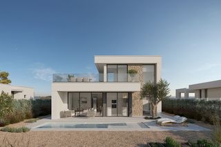 Xalet a Frontline golf. Villa de 3 dormitorios en venta en hacienda del álamo golf resor