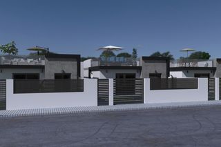Chalet en Balsicas. Villa de 3 dormitorios en venta en torrepacheco, con piscina