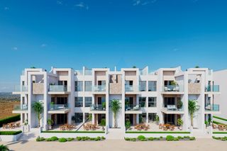 Attique à Serena golf. Ático de 3 dormitorios en venta en los alcázares, con piscina