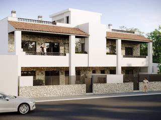 Casa  El fondó de les neus. Bungalow de 3 dormitorios y 2 baños con jardín y terraza en hond