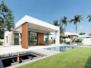 Xalet  San fulgencio. Villa de 3 dormitorios y 2 baños con piscina y jardín en san ful