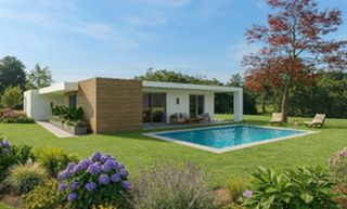 Chalet  Monforte del cid. Villa de 3 dormitorios y 2 baños con piscina y terraza en monfor