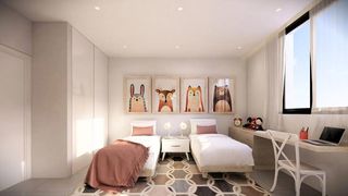 Pis  Avenida de palmela & carrer del tenista david ferrer s/n. Apartamento de 2 dormitorios y 2 baños con piscina y jardín en j