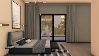 Xalet  Bahamas street. Villa de 4 dormitorios y 4 baños con piscina y jardín en finestr