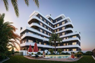 Pis a Guardamar del segura. Apartamento de 2 dormitorios y 2 baños con piscina y garaje, a 1